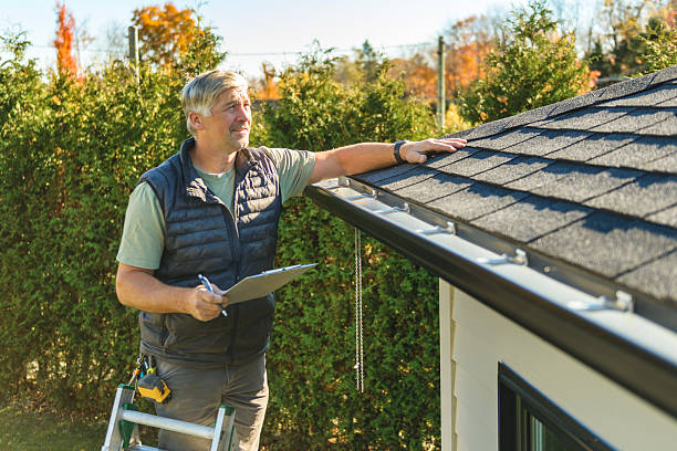 Professional Roofing technician working in Lyme Center, NH